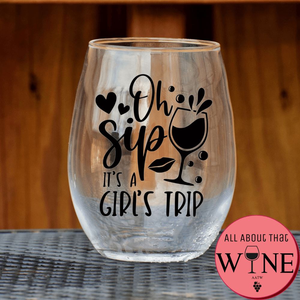 Girls trip sales wine glasses